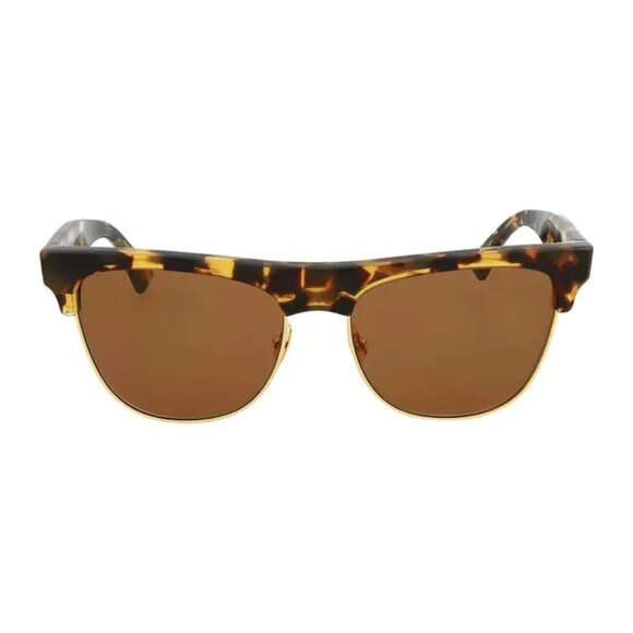 NEW  BOTTEGA VENETA SUNGLASSES HAVANA UNISEX EYEWEAR BOTTEGA VENETA BV1003S 002 - Picture 2 of 3